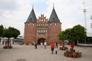 Hansapark Holstentor Holstentor im Hansapark, Foto: Hans Joachim Peters