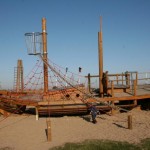 Spielplätze am Strand