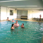 Kleines Schwimmbad im Hotel