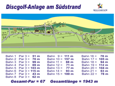 Discgolf Parcours Kellenhusen